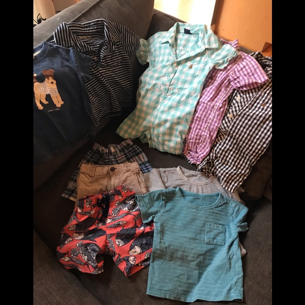 Lot boys 12-18 months Janie& Jack Gap